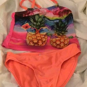 Pineapple bathing suit